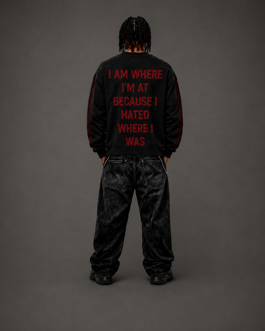 WHERE I WAS Sweatshirt